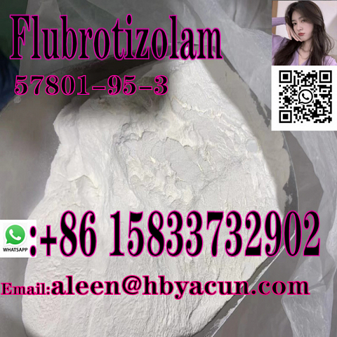 Flubrotizolam cas 57801-95-3 high purity whatsapp:+86 15833732902