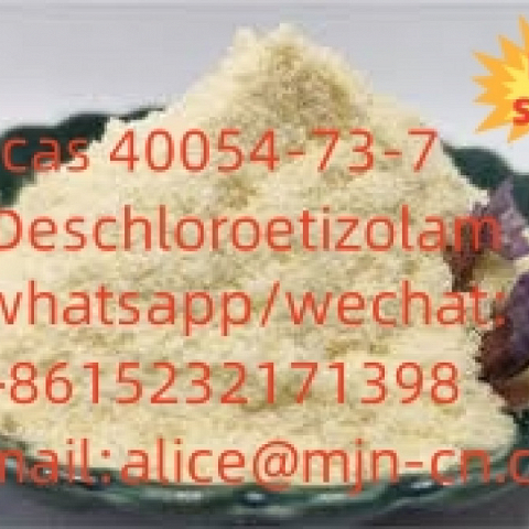 wholesale price cas 40054-73-7 Deschloroetizolam whatsapp:+86 15232171398