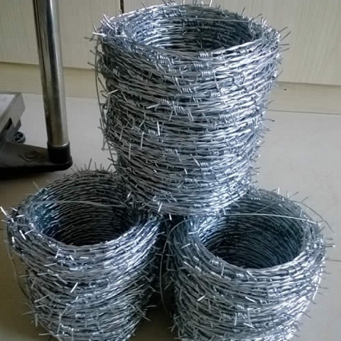 Galvanized Barbed Wire Tapes and Fences