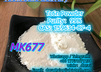 High Quality Mk 677 Raw Powder 159634-87-4/841205-47/8 Ostarine Good Price Health Additive