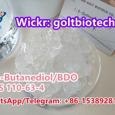 Factory Bulk supply 1,4-Butanediol Cas 110-63-4 wholesale price Wickr:goltbiotech