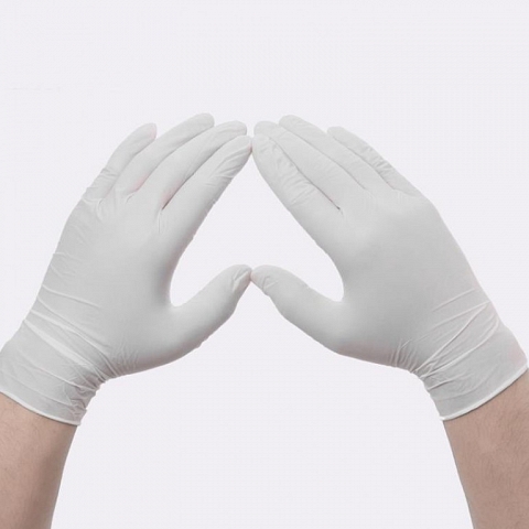 disposable latex gloves