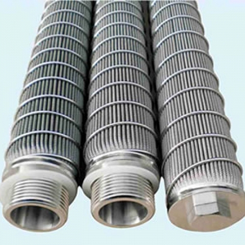 Pleated Sintered Mesh Filter