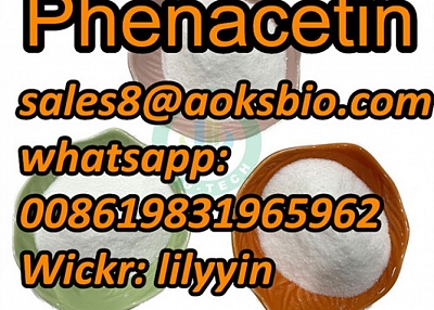 Own Factory Stock phenacetin Cas No.: 62-44-2, 94-09-7, 137-58-6, 94-24-6, 110-63-4,