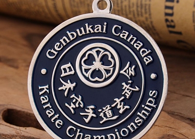 Karate Championships Race Medals