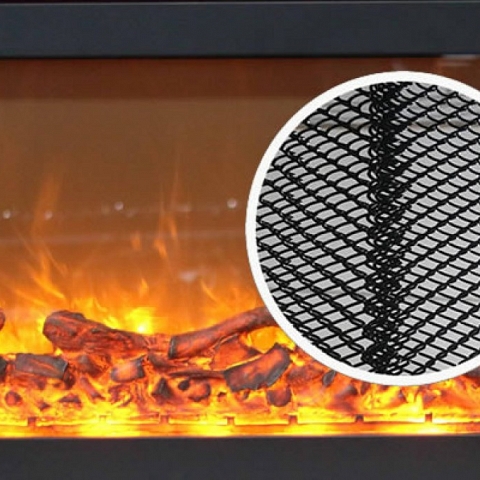 Fireplace Mesh Curtains