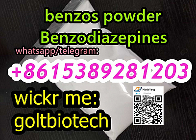 Top sale benzos bromazolam powder for sale China wholesaler Wickr:goltbiotech