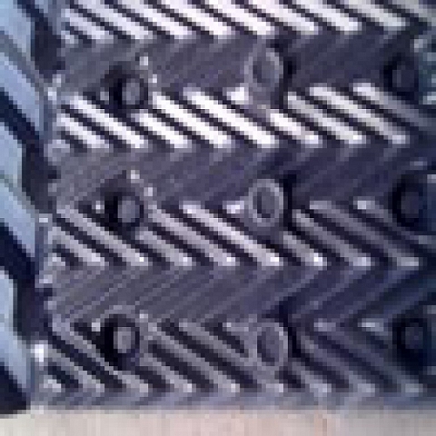 Cooling tower herringbone fill 