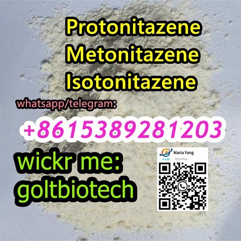 Isotonitazene powder Buy Protonitazene Metonitazene China vendor Wickr:goltbiotech