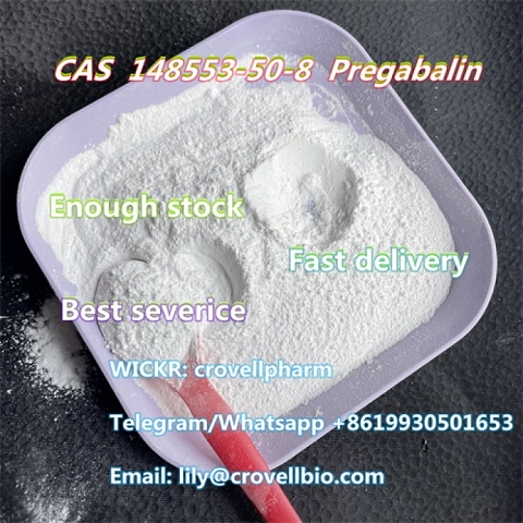 Pregabalin supplier with cas 148553-50-8 Pregabalin from china (whatsapp +8619930501653