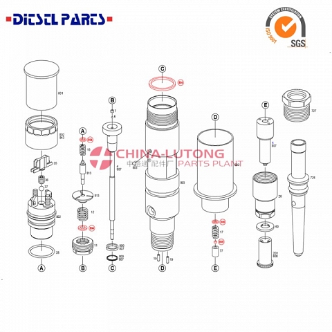 bosch style injectors 0 445 120 310 car injector price