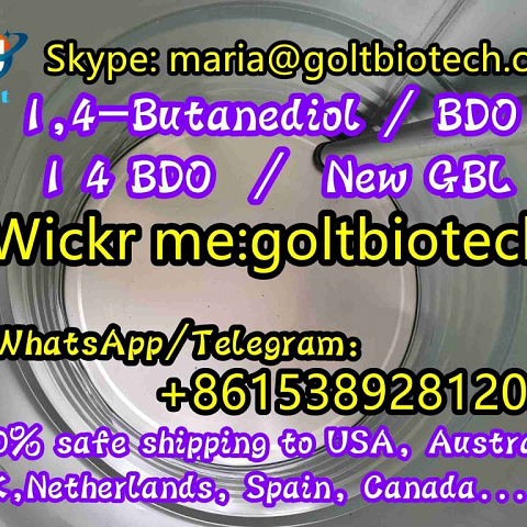 USA AUS NZ safe arrive 1,4-Butanediol bdo Cas 110-63-4 China supplier Wickr:goltbiotech