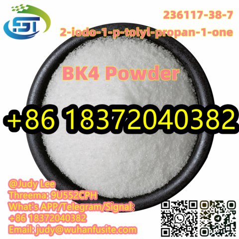 Top Grade Bk4 Off-white/Yellow Crystal Powder 2-IODO-1-P-TOLYL- PROPAN-1-ONE CAS 236117-38-7