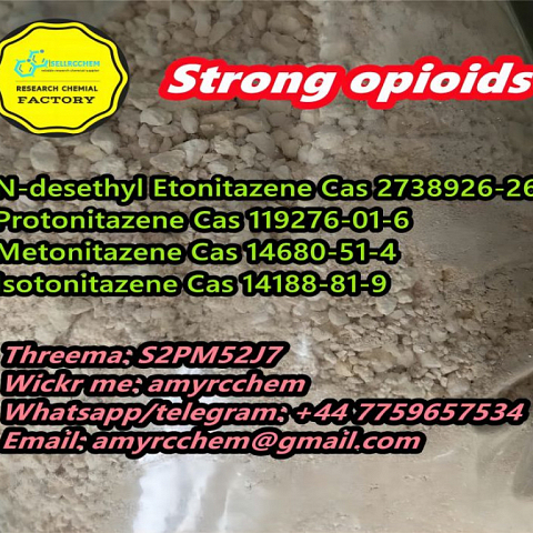 Buy N-desethyl Etonitazene Cas 2738926-26-8 Protonitazene Metonitazene  supplier WAPP: +44 775965753