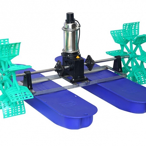 YC-1.5 High efficiency paddle wheel aerator (Water cooling)