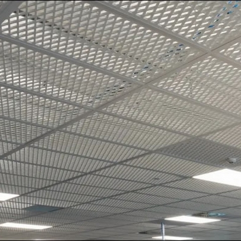 Expanded Metal Ceiling