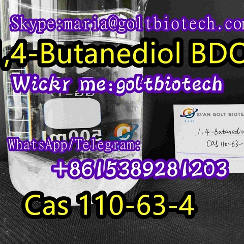 1,4 bdo 1,4 Butanediol for sale customized packing safe to Australia Wickr:goltbiotech