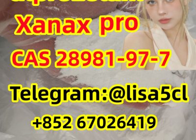 Alprazolam CAS number : 28981-97-7