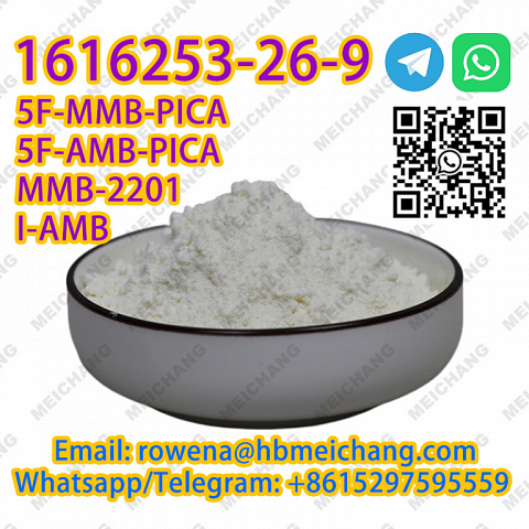 MMB-2201/5F-MMB-PICA/5F-AMB-PICA/I-AMB/1616253-26-9 WhatsApp: +86 15297595559