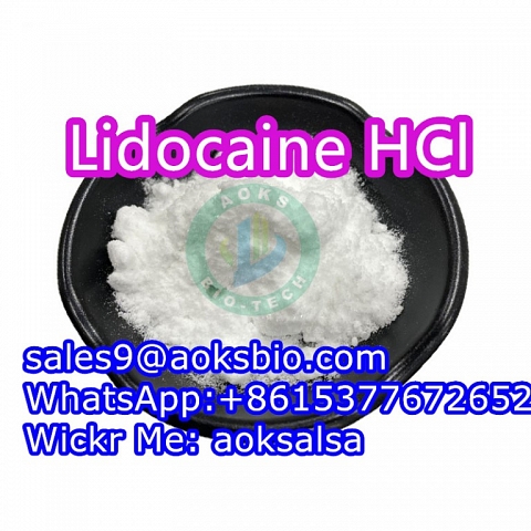 Lidocaine hcl powder cas 73-78-9 lidocaine hydrochloride China supplier