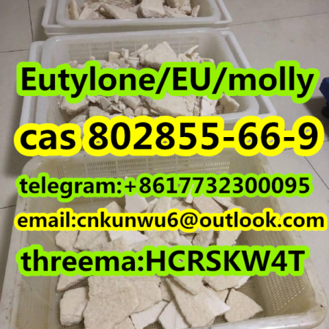 hot selling Eutylone/EU/molly cas 802855-66-9 in stock