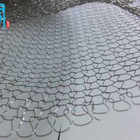 Wrapshield double layer knitted wire mesh