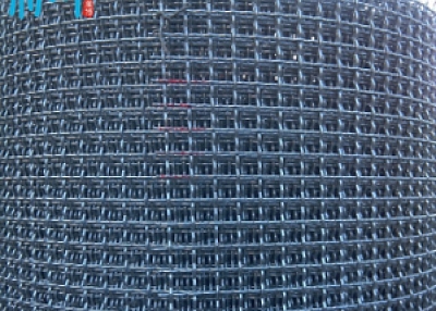 Crimped wire mesh for mining screen