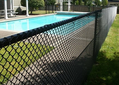 Chain Link Swimming Pool Fence