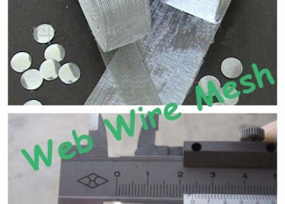 STAINLESS STEEL BATTERY CURRENT COLLECTOR WIRE MESH