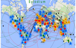 互联网所有的企业在现实生活中。 Sylodium信息