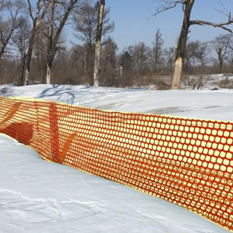 Plastic Snow Fence