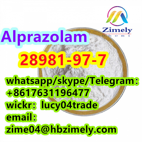 Hot Alprazolam CAS 28981-97-7 Zolam Alplax 