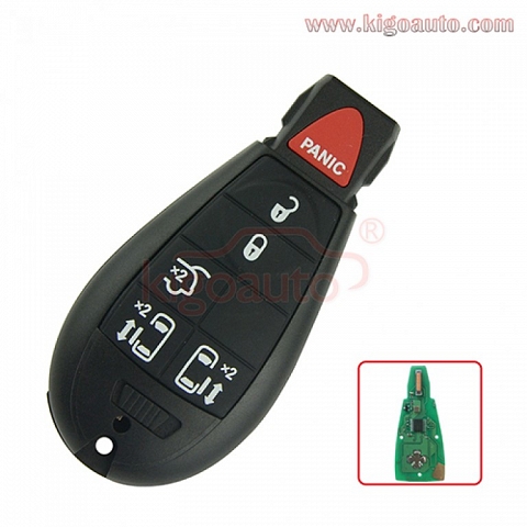 #8 M3N5WY783X fobik key 434Mhz for Dodge 4 button with panic before 2012