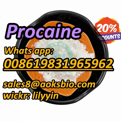 Free UK Canada buy cas 59-46-1 procaine powder, cas 51-05-8