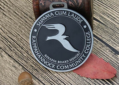 College Custom Award Medals