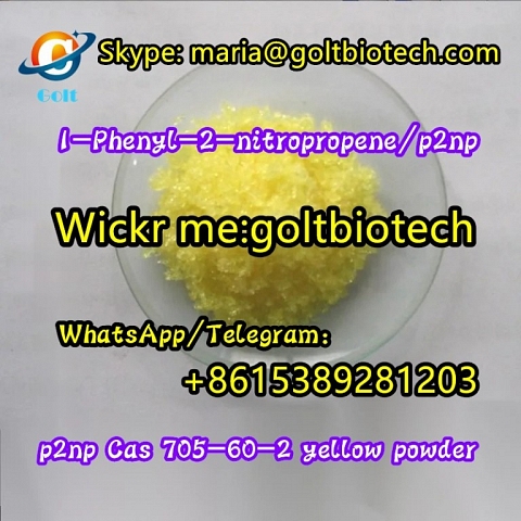 100% pass customs High yield P2NP Phenyl-2-nitropropene Cas 705-60-2 P2NP  Wickr me:goltbiotech