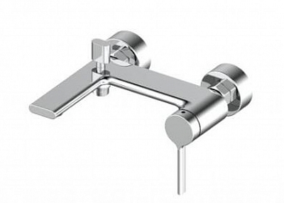 Single Lever Shower Mixer With Minimalist Handle