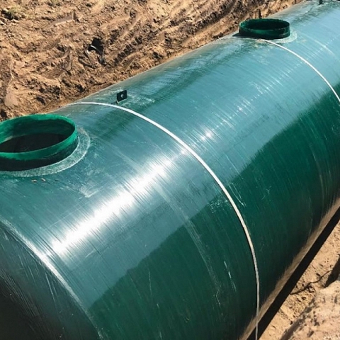 FRP Twisted Septic Tank