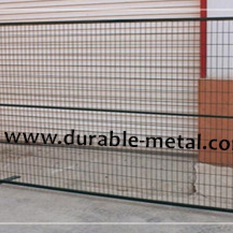 PVC Powder Coated Portable Fence Panel