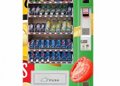 Touch screen vending machines