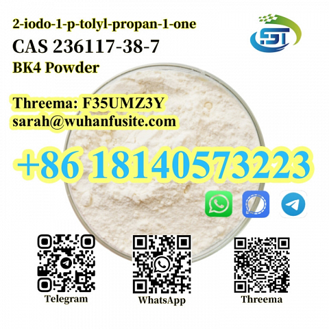 Hot Selling BK4 Powder CAS 236117-38-7 2-iodo-1-p-tolylpropan-1-one with 100% Safe and Fast Delivery