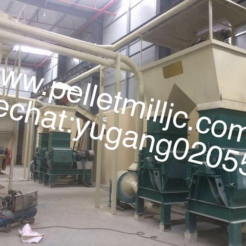 wood pellet machine