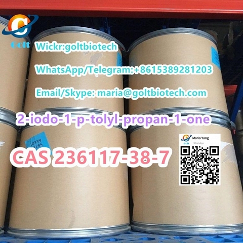 2-iodo-1-p-tolyl-propan-1-one CAS 236117-38-7 safe deliver 