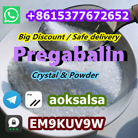 Pure pregabalin crystal cas 148553-50-8 large crystal pregabalin best price