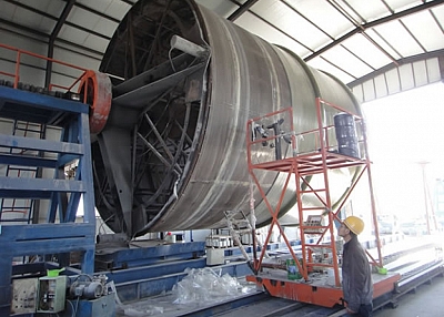 Large Flue Duct And Tower Winding Machine