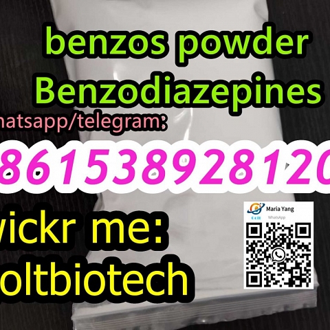 Top sale benzos bromazolam powder for sale China wholesaler Wickr:goltbiotech