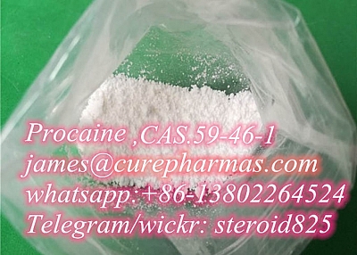 Procaine CAS 59-46-1 Local Anesthetic Procaine Hydrochloride Pain Reliever CAS 51-05-8