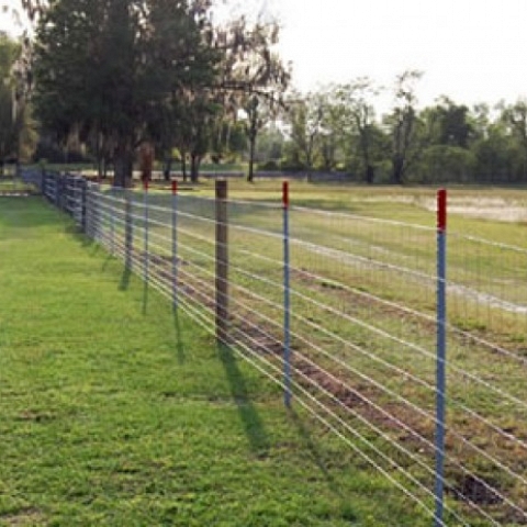 WELDED WIRE MESH FENCE