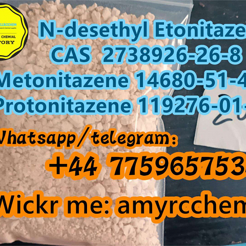 opioids N-desethyl Etonitazene Cas 2738926-26-8 buy Protonitazene Metonitazene 