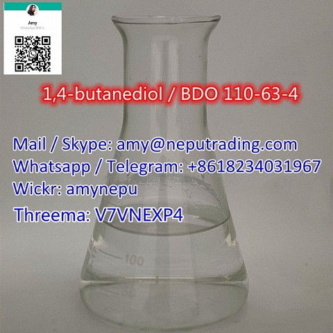 Colorless Liquid CAS 110-63-4 bdo 1,4-butanediol, whatsapp: +8618234031967